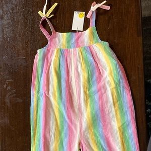 Mini Boden NWT rainbow romper